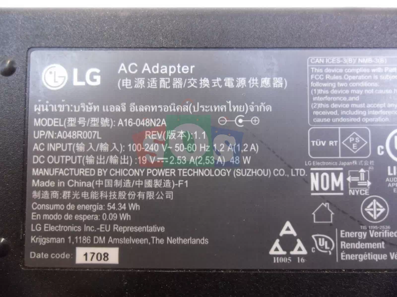 آداپتور برق ال جی 32LJ510U