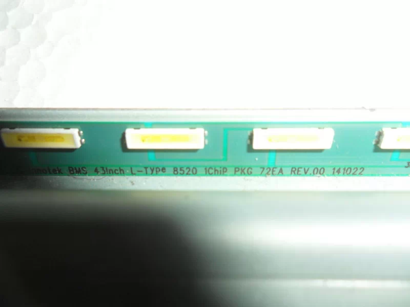 بک لایت ال جی 43LH , 43LF , 43LX