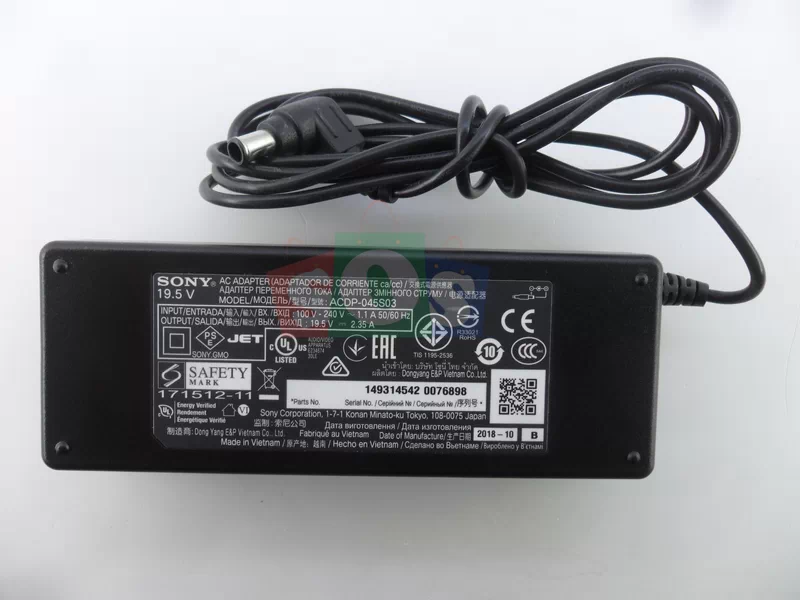آداپتور برق سونی 19.5V  2.35A